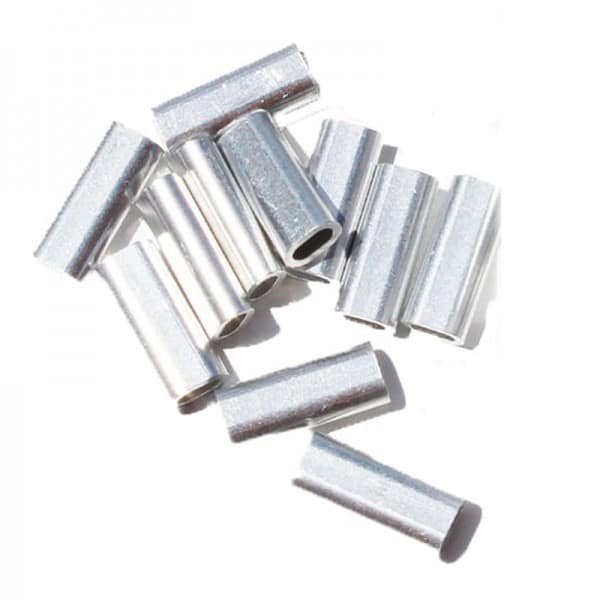 ALUMINIUM OVAL CRIMP SLEEVES – TANTRUM Lures